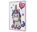 Diamond Dotz Greeting Card - Welcome Baby - 12.6 x 17.7cm