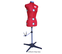 Dressform Dummies - Adjustable Dressform - Mannequin Adjustable - MOD. 150 Red