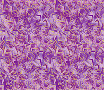 Triangular Motion Purple with Gold Metallic Print