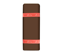 Homespun Bulk Roll - Chocolate Brown - 110cm width (44in) x 15m