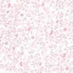 TRIPLE S - Flutter Quilt Backing Fabric - 280Cm Width Printed - pink on white