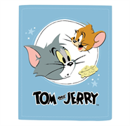 TOM AND JERRY STITCH LINE - PANEL BLUE