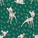 DISNEY - Bambi Fawn Print Evergreen