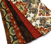 Special Fat Quarter Set of 6 Coordinated Brown 1 US 46 x 55cm