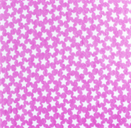 CAMELOT - Emma & Mila - Cotton Flannel - Pink Stars (105 cm) wide