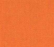 Homespun 100% Cotton Fabric - Dyed - Bright orange - 110cm width (44in)