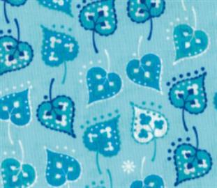 Sugar Garden Collection - Leaf Dot - Hawaii Blue - Tante Ema - 100% Cotton Printed Fabric 