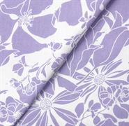 Floral Collection - 100% Cott 140Cm Width - Botanical Purple