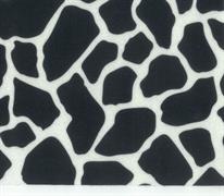 Felt Acrylic Rectangles - Printed - giraffe black