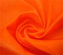 Shiny Nylon Spandex - Fluoro Orange
