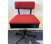 Horn Limited Edition Gaslift Sewing Chair Red Rose