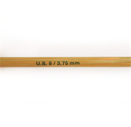 Bamboo Knitting Needles - 33cm - 3.75mm
