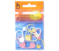 Safety Stitch Marker 2 Pack - Large x 5 & Small x 10