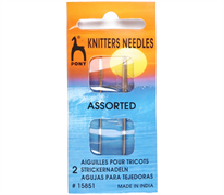 Knitters Needles 2 Pack - Assorted