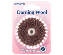 Darning Wool - 20m - Brown