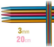 Addi Colibri Double-Pointed Needles 20CM X 3.00MM