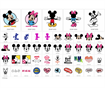 Disney Modern Mickey Mouse & Minnie Mouse Design Collection