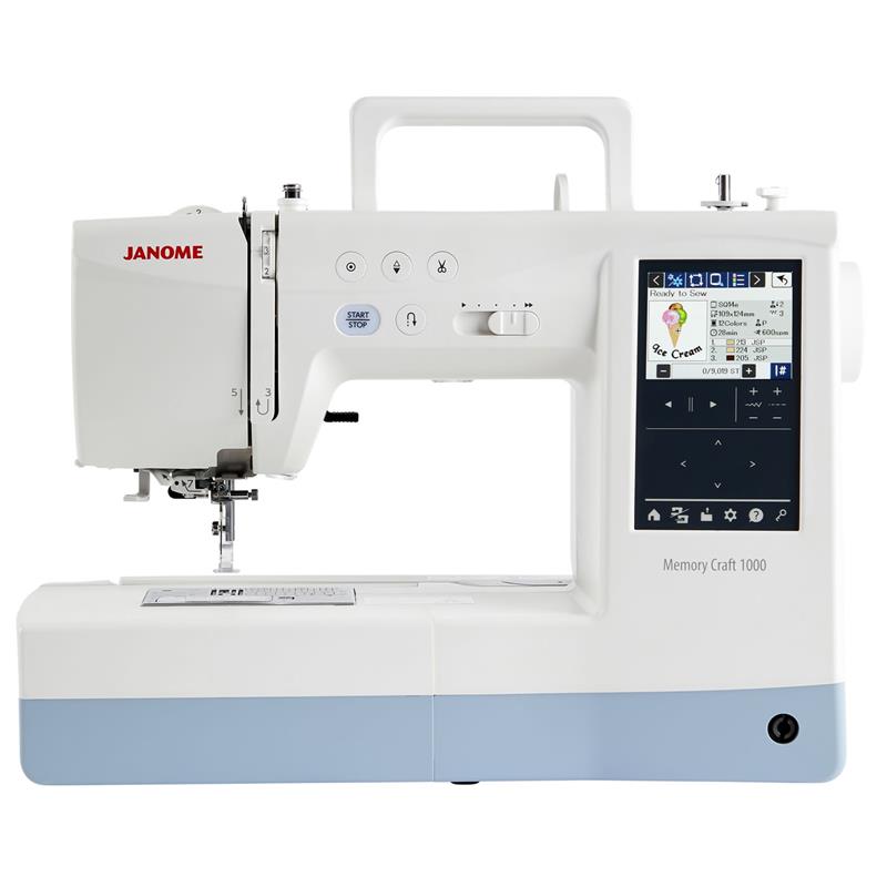 JANOME MC1000 Embroidery and Sewing