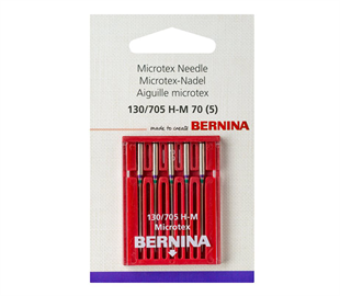 Bernina - Machine Needles - Microtex Needle - 130-705-H-M-70-5