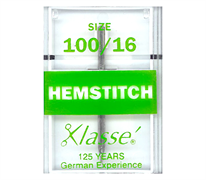 Klasse Hemstitch 100/16 Machine Needles 