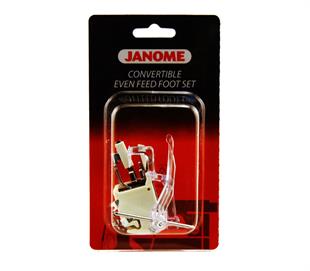 Janome Convertible Even Feed Foot Set - Low Shank