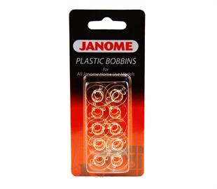 Janome Plastic Bobbin 10 Pack
