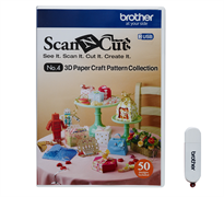 ScanNCut: USB No.4 3D-Craft Pattern Collection
