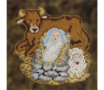 Mill Hill Trilogy Ornament Kits - Nativity Triology - Baby Jesus
