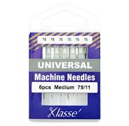 Klasse Machine Needle Universal Size 75/11 - 6 per cassette