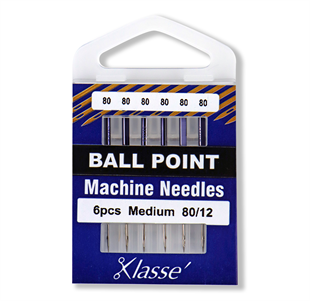 Klasse Machine Needle Ballpoint Size 80/12