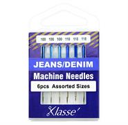 Klasse Machine Needle Jeans Mix 100/110 - 6 per cassette
