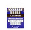 KLASSE NEEDLES - Machine Needle Leather Mix 80/90 - 6 per cassette