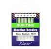 KLASSE NEEDLES - Machine Needle Quilting Size 75/11 - 6 per cassette