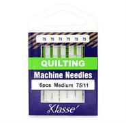 Klasse Machine Needle Quilting Size 75/11 - 6 per cassette