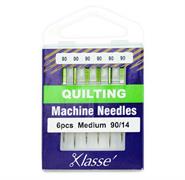 Klasse Machine Needle Quilting Size 90/14 - 6 per cassette