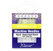 KLASSE NEEDLES - Machine Needle Metallic Mix 80/90 - 6 per cassette