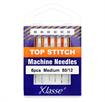 KLASSE NEEDLES - Machine Needle Topstitch Size 80/12 - 6 per cassette