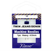 Klasse Machine Needle Twin-Jean Size 100/4.0Mm - 1 per cassette