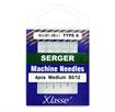 KLASSE NEEDLES - Machine Needle Serger Size 80/12 (170A) - 4 per cassette
