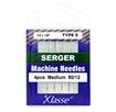 KLASSE NEEDLES - Machine Needle Serger Size 80/12 (170E) - 4 per cassette