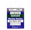 KLASSE NEEDLES - Machine Needle Serger Size 80/12 (170J) - 4 per cassette