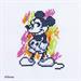 SEW EASY NEEDLECRAFT - 15Cm No Count Cross Stitch Kit With Hoop - Mickey Mouse