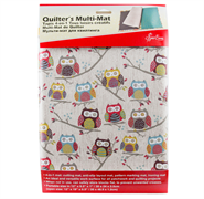 Quilters 4 in 1 Multi Mat - Portable - Owls