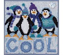 Mill Hill Button And Bead Kit - Winter Series - Cool Quartet Winter