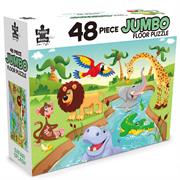 BMS - 48 Piece Jumbo Floor Puzzle - Safari Splash