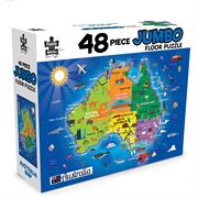 BMS - 48 Piece Jumbo Floor Puzzle - Aussie Map