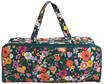 Knit Bag - Teal Floral Design