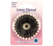 Linen Thread - 20m - Black
