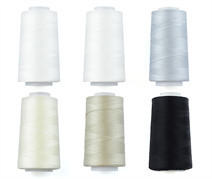 SEW EASY COLLECTION - Fine Quilting Thread 100% Cotton - solids  50/3 4570m