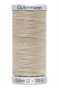 GUTERMANN - Thread Cotton 12 200M Sulky Machine Embroidery - 1082